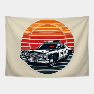 Police car Tapestry