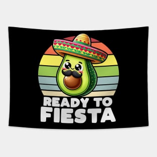 Ready To Fiesta Avocado Tapestry