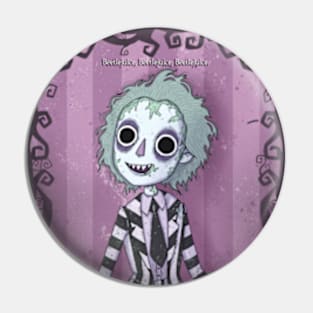 Beetlejuice Pin