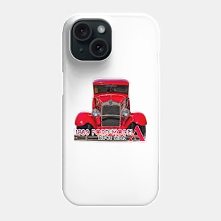 1930 Ford Model A Tudor Sedan Phone Case