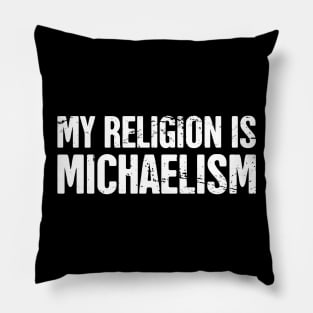 Funny Michael Name Design Pillow