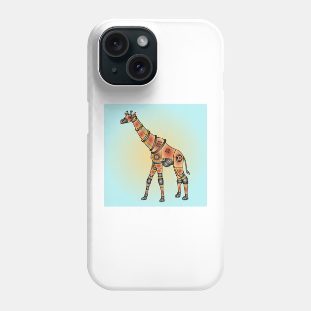 Robot Animals 15 (Style:1) Phone Case by luminousstore