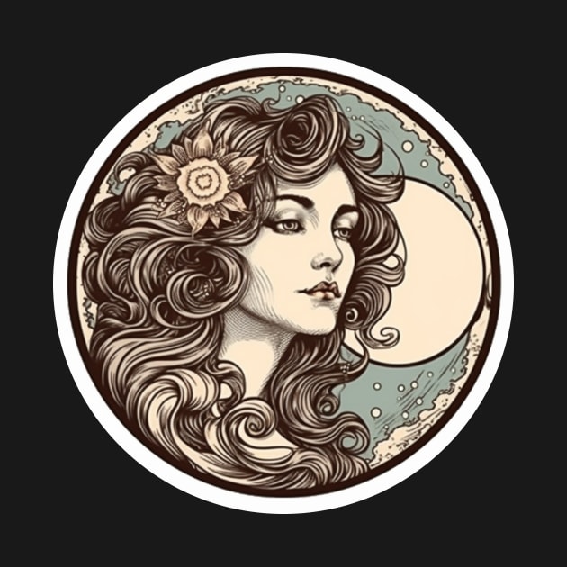 Moon Goddess, Selene by SWITPaintMixers