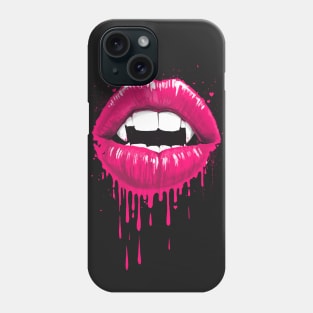 Vampire lips Phone Case