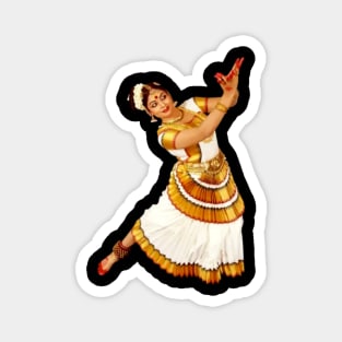 Rhythmic Grace - Indian Dance Inspiration Magnet