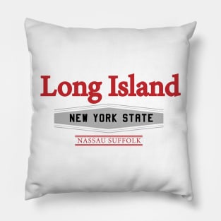 "The Crew" Long Island New York State Pillow