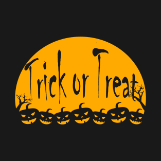 Trick or Treat Mystical Pumpkin Moonlight T-Shirt