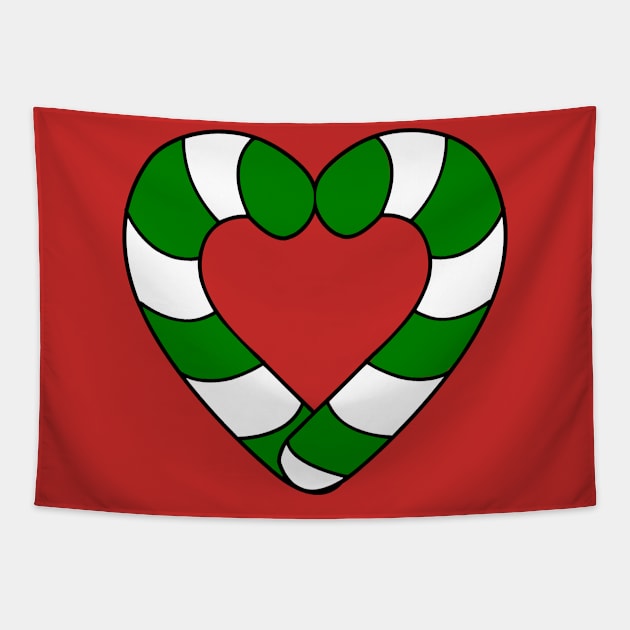 I <3 Christmas Tapestry by traditionation