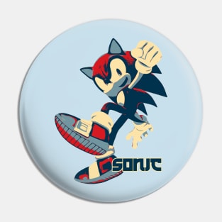 Sonic Hope Style Pin