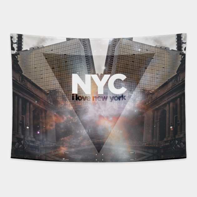 New York7 Tapestry by JavierMartinez