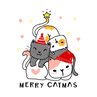 Merry Catmas T-Shirt