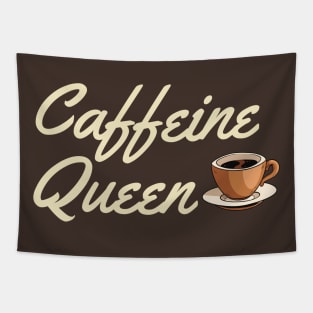 Lispe Caffeine Queen Coffee Tea Tapestry