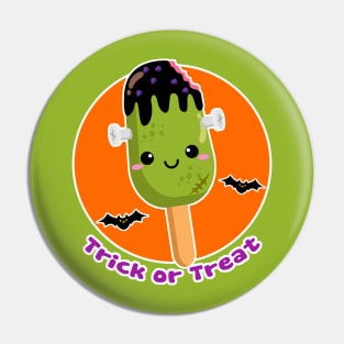 Cute Halloween Frankenstein Ice Cream Pin