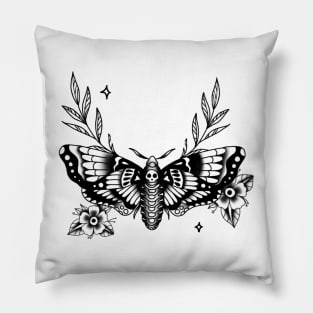 Death Head Moth Pillow