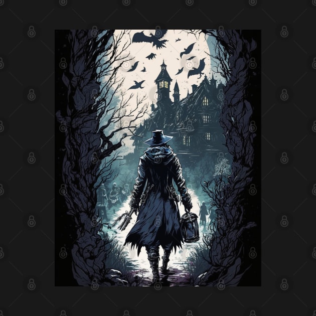 Bloodborne art by Geek Culture