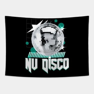 NU DISCO - ball (blue) Tapestry