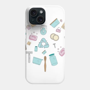 Zero waste love Phone Case