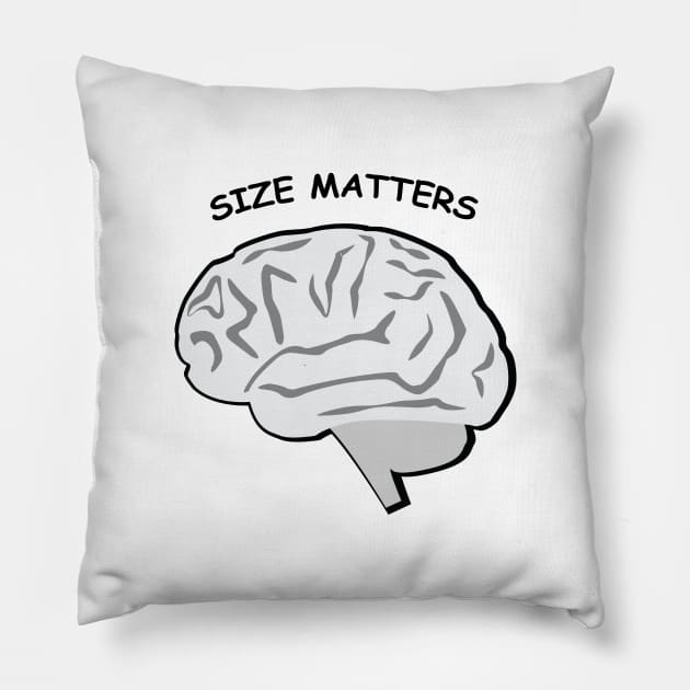 Size Matters - Brain Pillow by DesignWood Atelier