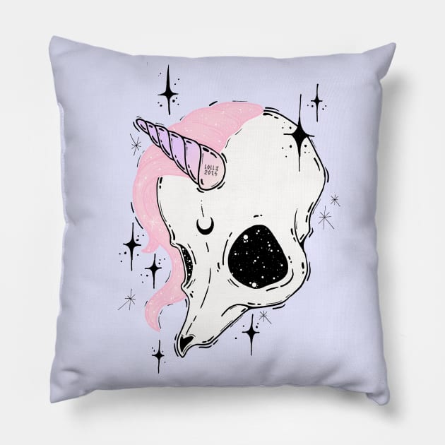 Unicorn *:･ﾟ✧ Pillow by lOll3