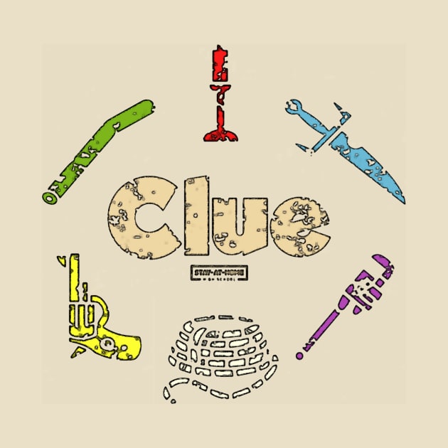 Vintage Style - Clue Movie T-Shirt by KicKs77