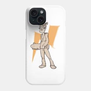 Surfskate girl illustration Phone Case