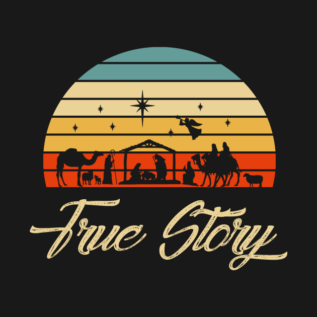 Discover TRUE STORY CHRISTMAS - True Story Christmas - T-Shirt