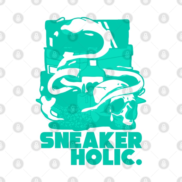 Sneaker Holic Clear Jade Retro Sneaker by funandgames