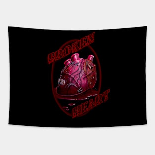 broken heart Tapestry