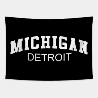 Michigan Detroit Tapestry
