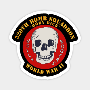 320th Bomb Squadron - WWII - RED SQUADRON Magnet