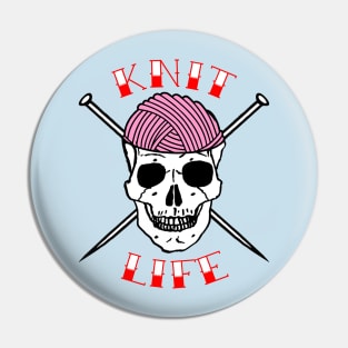 knit life Pin