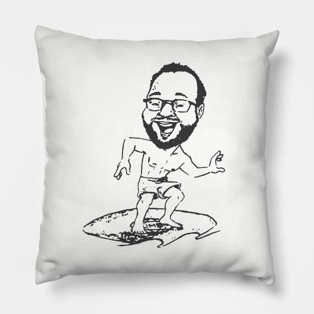 Lumon Dylan 100% Completion Caricature Pillow by TGIM