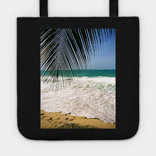 Tropical Ocean View Puerto Rico Tote