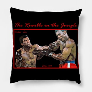 The Rumble In The Jungle Pillow