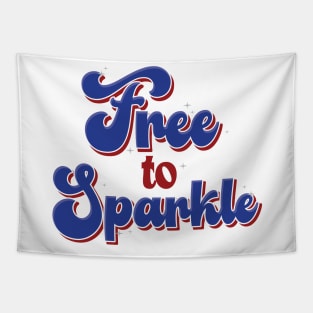 Free To Sparkle Tapestry