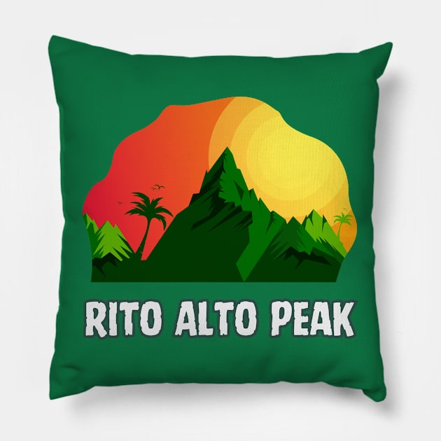 Rito Alto Peak Pillow by Canada Cities