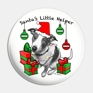 Santa's Little Helper Pin