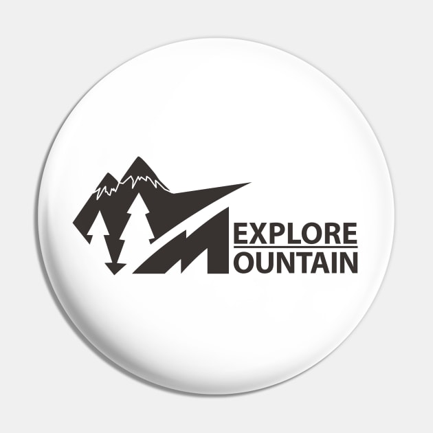 Mountain Exploration Pin by Magniftee