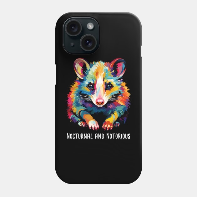 Opossum Phone Case by aphian