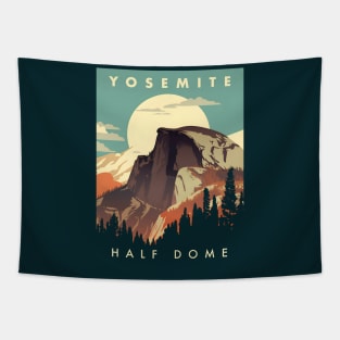 Yosemite National Park Half Dome Tapestry