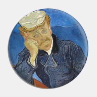 Dr Paul Gachet by van Gogh Pin