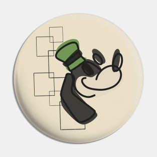 Retro Vintage Goofy Pin