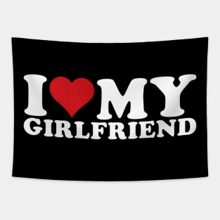 I Love My Girlfriend Gf I Heart My Girlfriend Tapestry