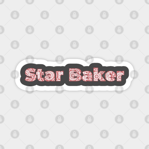 star bake Magnet by shimodesign