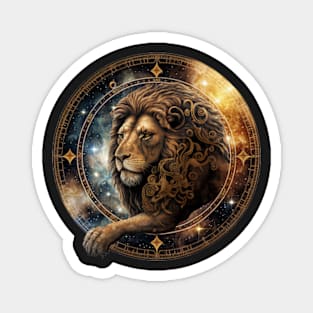 The Lion's Den, Leo Zodiac Sign Magnet