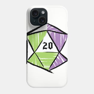 Genderqueer Pride Dice Phone Case