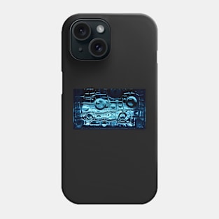 Blue Bubbles Phone Case