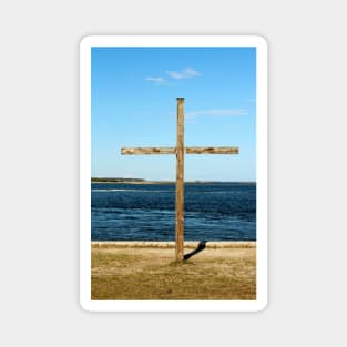 Seaside Cross Magnet