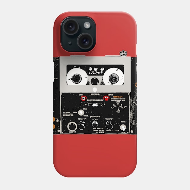 MN-61 Soviet Era Wire Recorder / Original USSR Fan Gift Phone Case by DankFutura