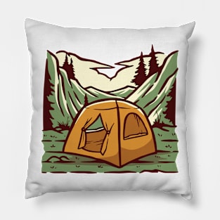 Backcountry Bliss: Outdoor Oasis Pillow